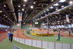 Die neue Leichtathletikhalle in Düsseldorf