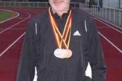 Dreifacher Medaillengewinner in Düsseldorf Helmut Meier