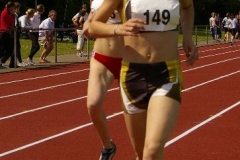 Tami Gerken lief mit 2:19,70 Min. über 800m auf den 3. Platz