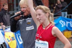 Sandra Schröder (TSV Neuenwalde)stellte über 10 km mit 40:14min. einen neuen Veranstaltungsrekord auf.