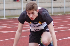 07: Timon Tietjen war der Startläufer der MJ U20 Staffel der LAV Zeven.