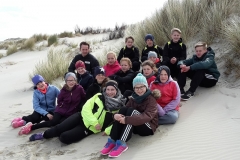 14 junge Aktive der LAV Zeven nahmen am diesjährigen Trainingslager auf der Nordseeinsel Borkum teil.