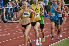 Lea Meyer (VfL Löningen) sicherte sich im gemischten 1500m-Wettbewerb mit 4:22,76 min den Sieg in der Wertung der Frauen.