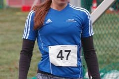 Annegret Jensen (TSV Lelm) siegte im Hammerwurf der weiblichen Jugend U18 mit 54,44m.