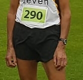 Helmut Meier trat am Wochenende beim Sprintmeeting in Bremen über die 100m und 200m an