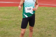 Der 400m-Hürden-Sieger Niclas Jan Kaluza lief in Zeven eine Deutsche Jahresbestleistung in der Altersklasse der MJ U18.