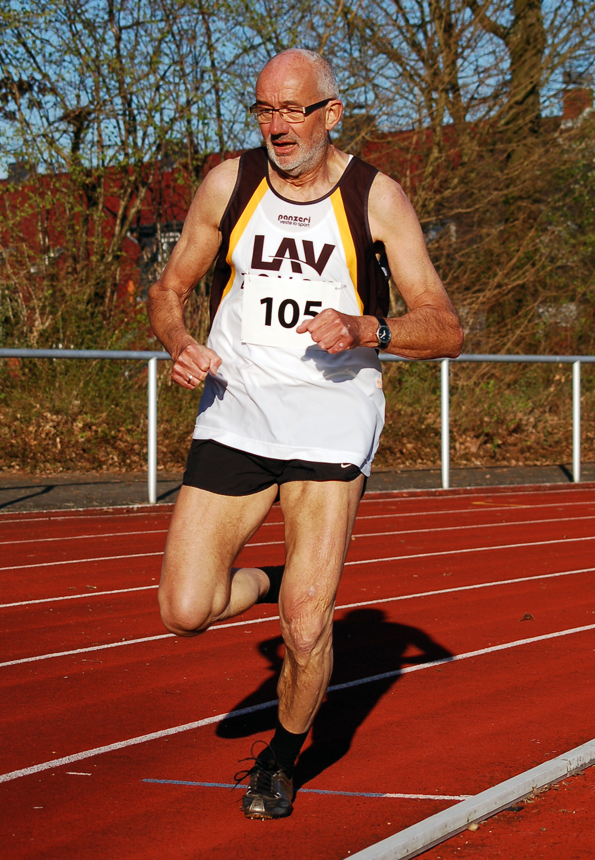 03: Helmut Meier siegte über 100m und 200m.