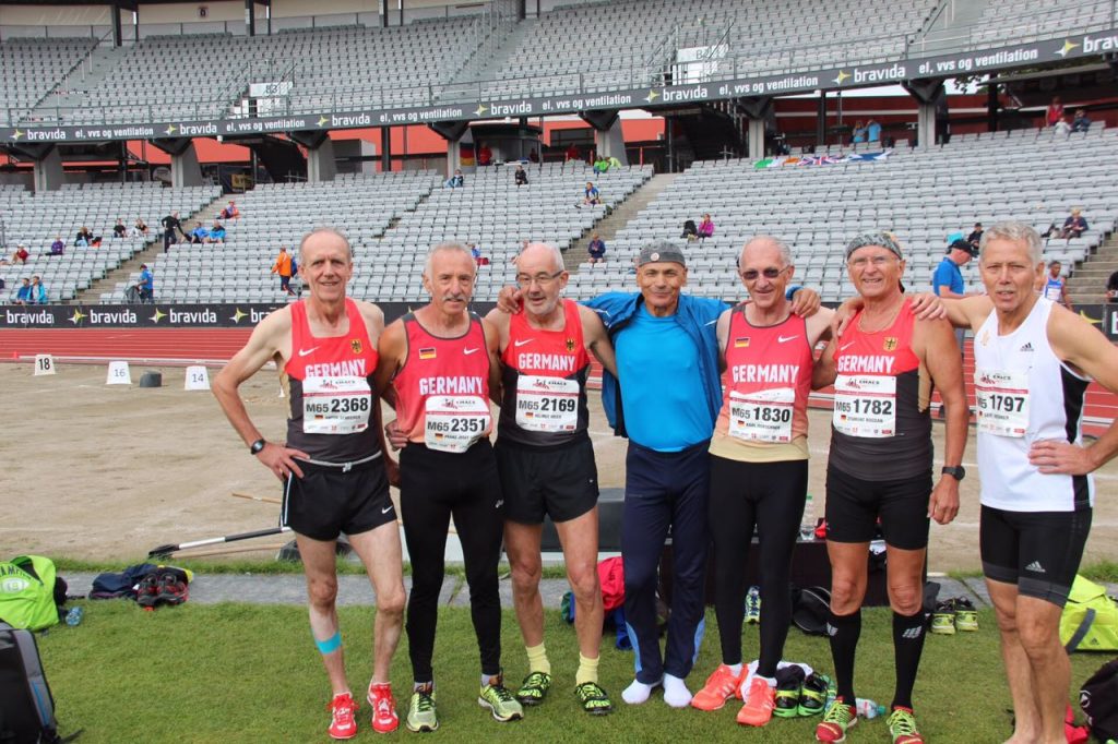 Über 400m waren viele Deutsche gemeldet. Wollten alle in die Staffel. Dorschner, Meier und Brenner haben es geschafft, wie auch über 4x100. Der 4. Ist noch offen.