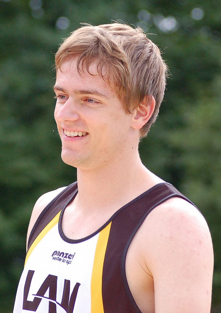 zi06: Janik Dohrmann kam im 100m-Lauf und im Hochsprung der MJ U20 jeweils auf den ersten Platz. 
