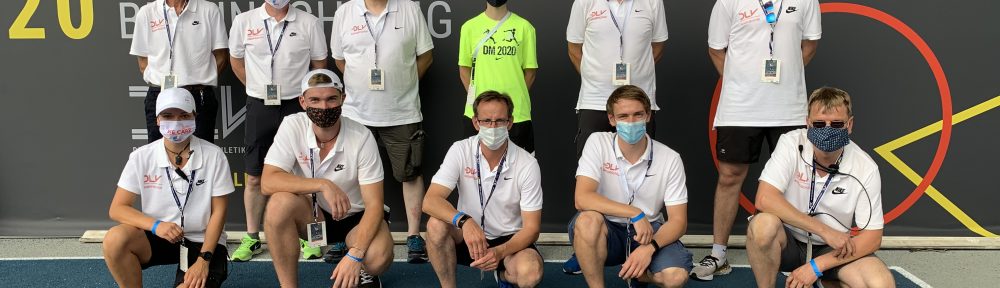 Von der Hitze erschöpft, aber sehr zufrieden stellten sich die Zevener Freiwilligen zum Gruppenbild. Alle hoffen darauf, bei den Europäischen Meisterschaften 2022 in München wieder dabei sein zu können.