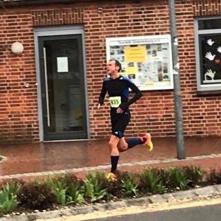 Marco Miltzlaff beim Sommerzeitlauf in Gnarrenburg