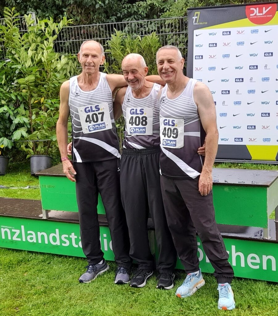 : Das LAV-Team mit Rainer Liburg, Helmut Meier und Czeslaw Pradzynski (v.li.).